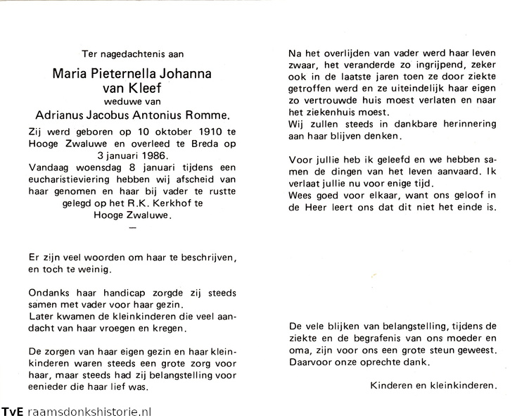 Maria Pieternella Johanna van Kleef- Adrianus Jacobus Antonius Romme.jpg